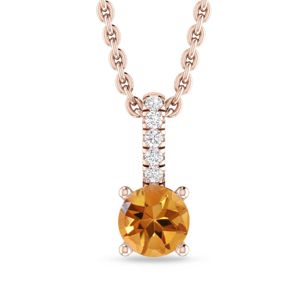 Rose Gold - Citrine