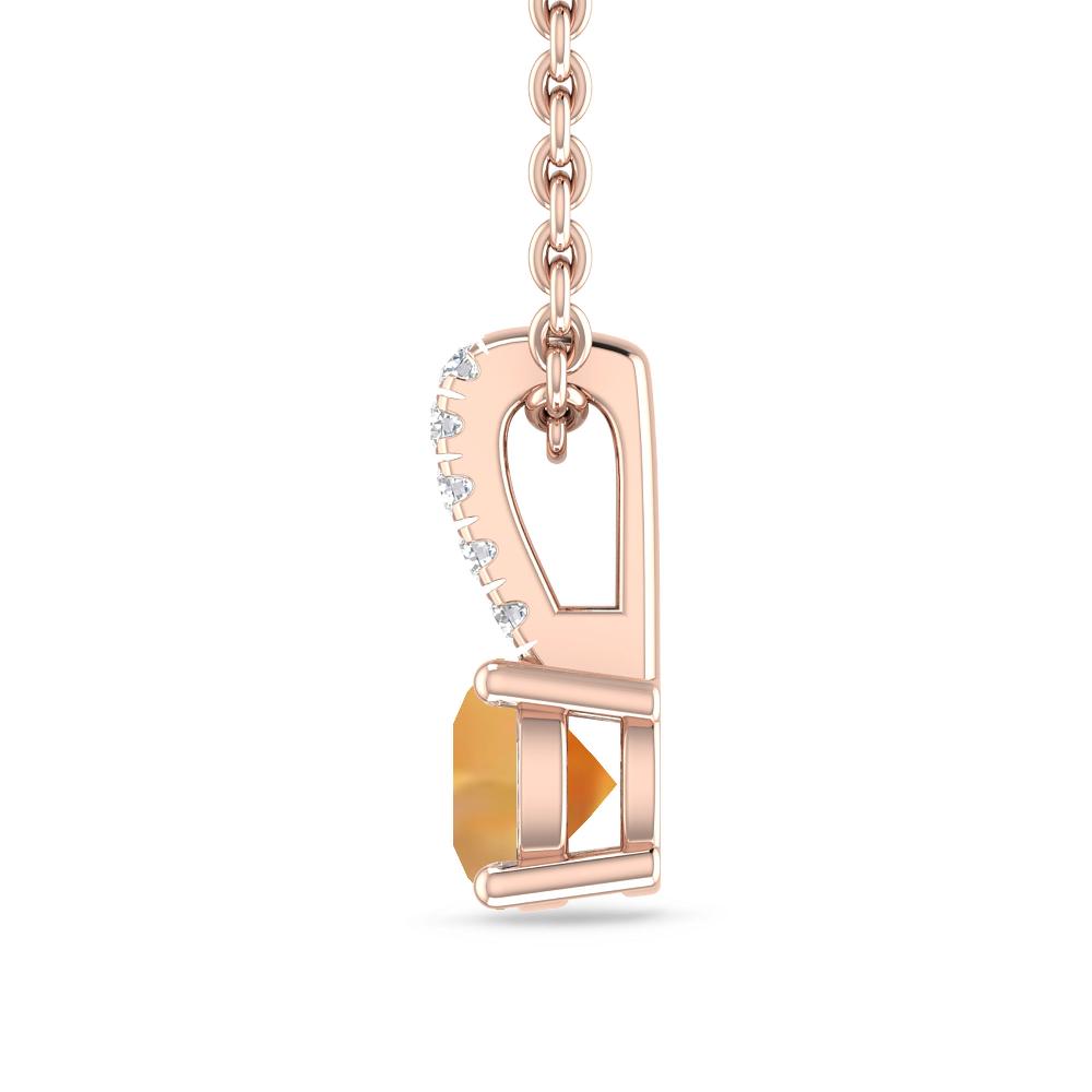 Rose Gold - Citrine