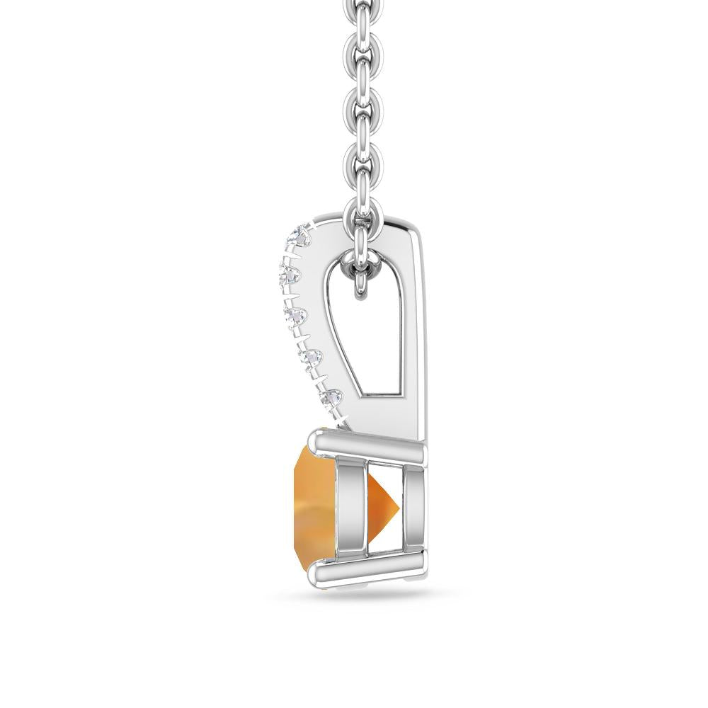 White Gold - Citrine