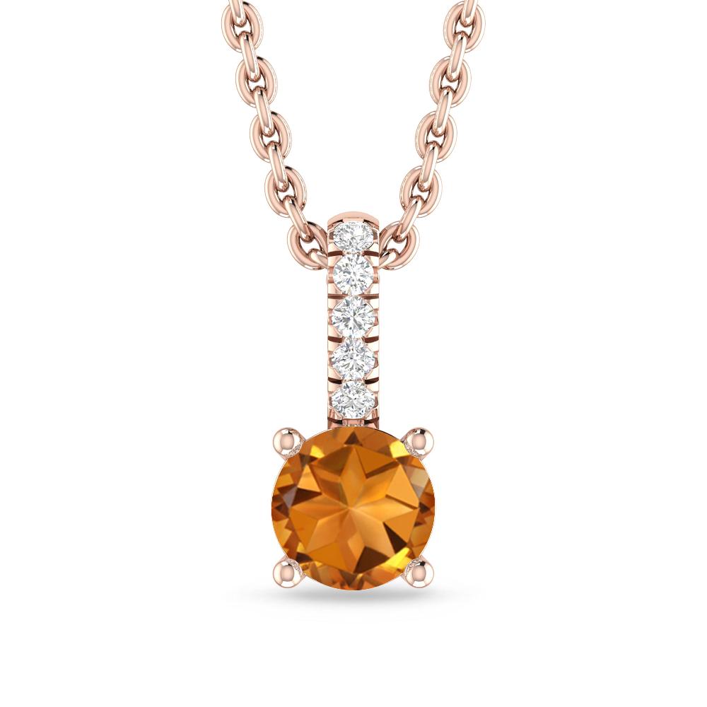 Rose Gold - Citrine