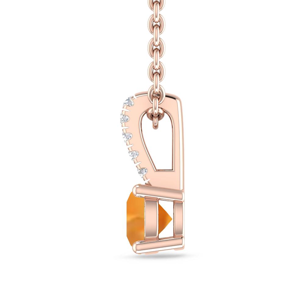 Rose Gold - Citrine