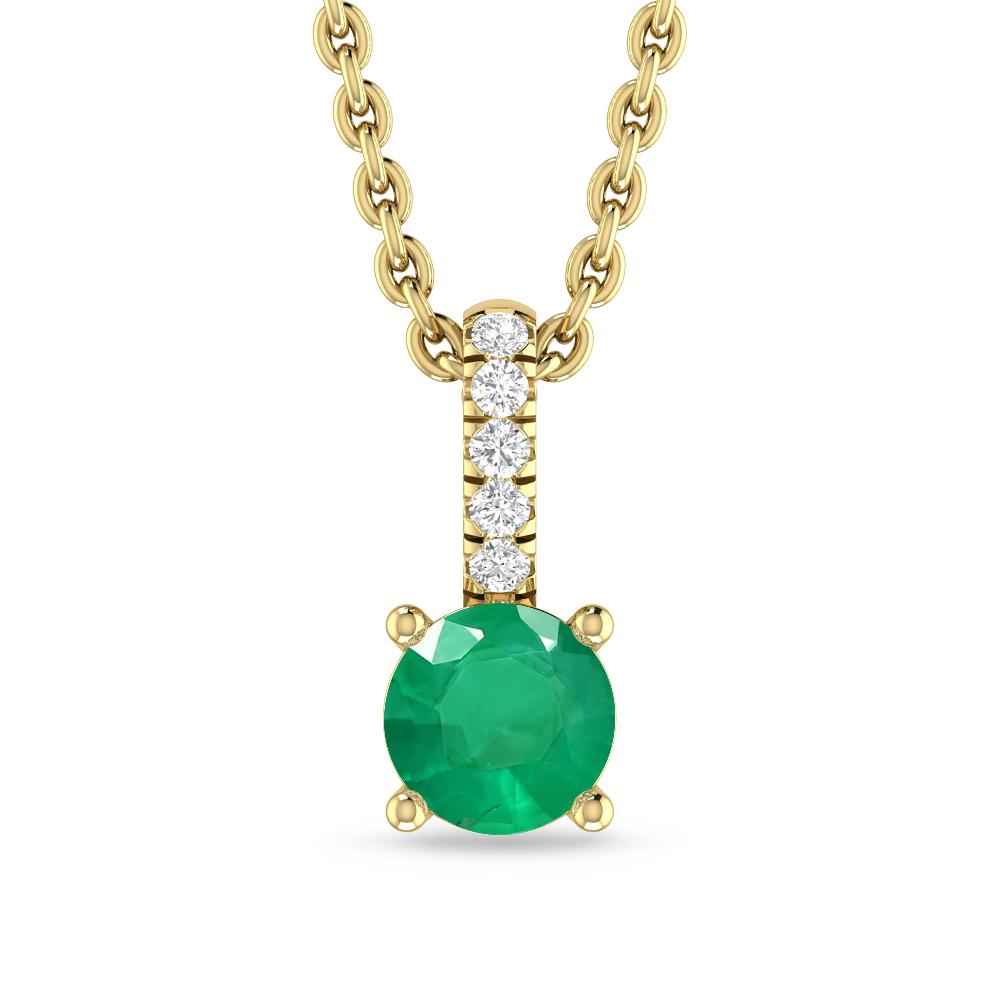 Yellow Gold - Emerald