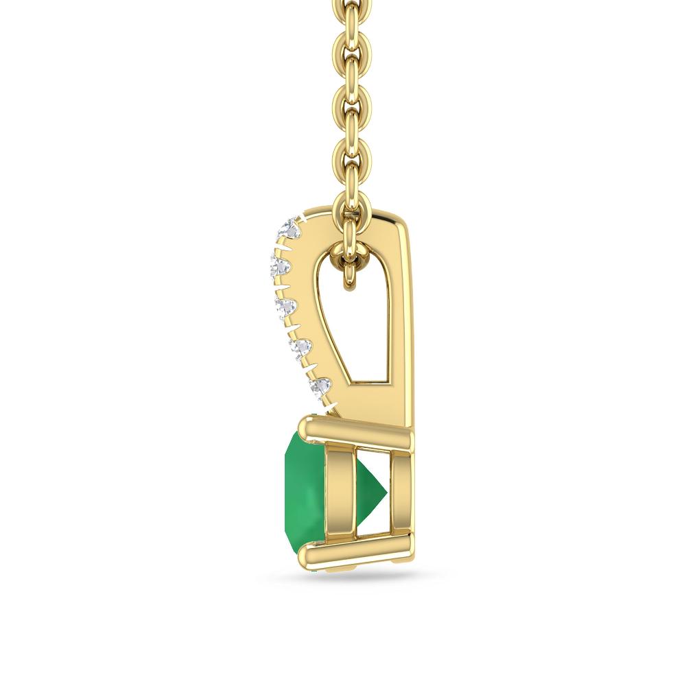 Yellow Gold - Emerald