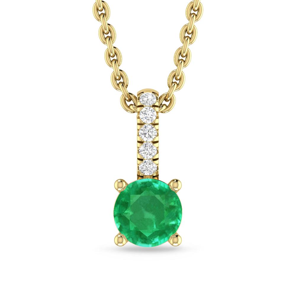 Yellow Gold - Emerald