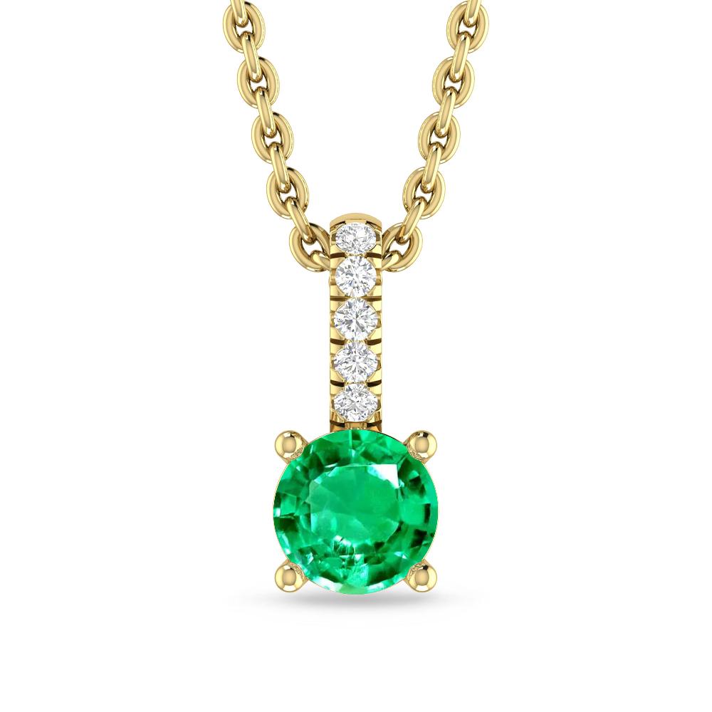 Yellow Gold - Emerald