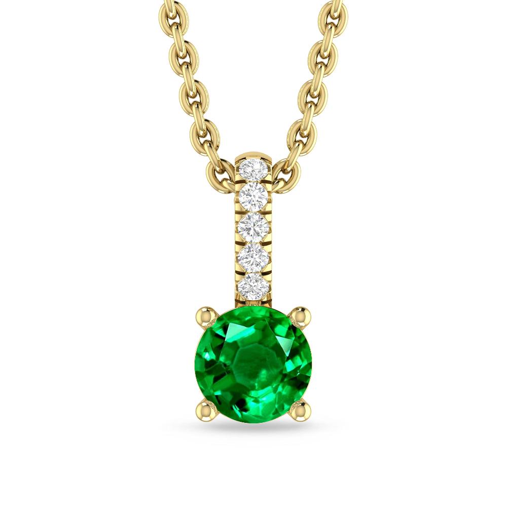 Yellow Gold - Emerald