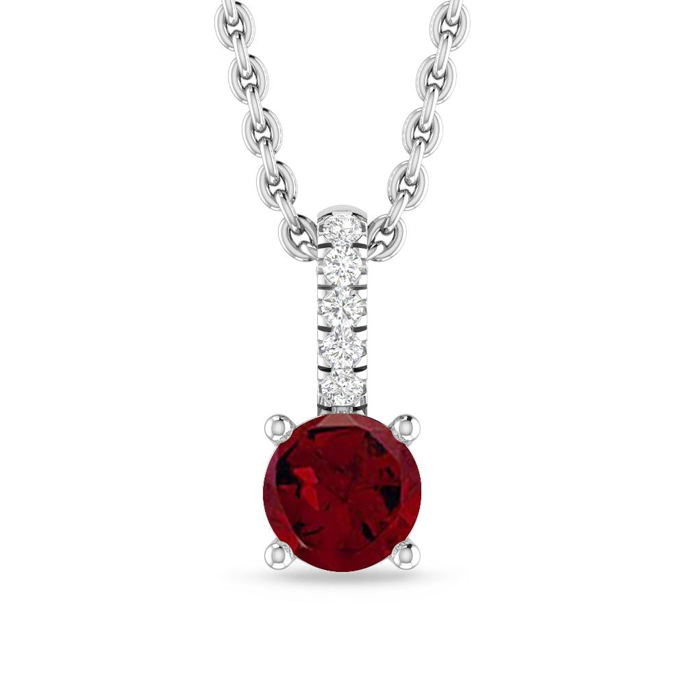 White Gold - Garnet