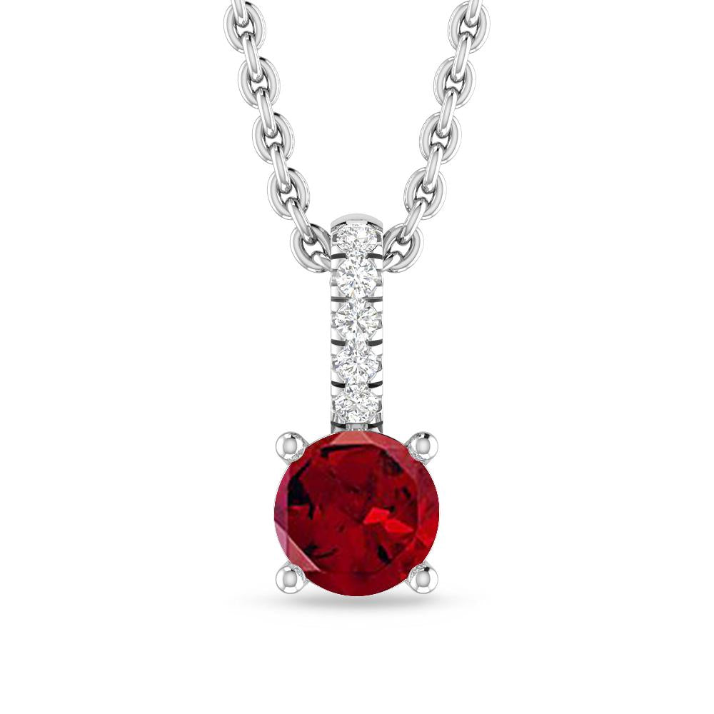 White Gold - Garnet