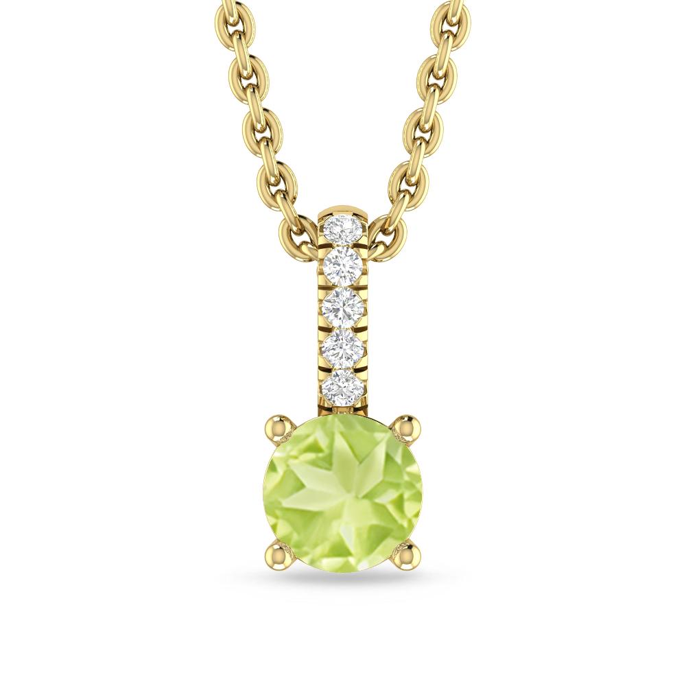 Yellow Gold - Peridot