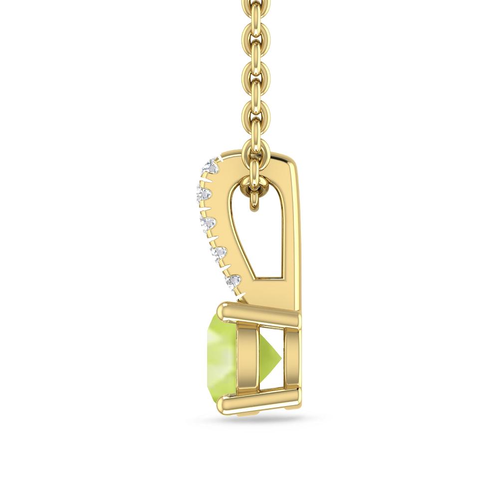 Yellow Gold - Peridot