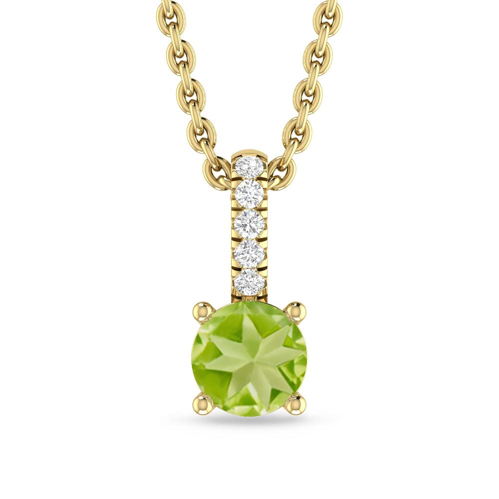 Yellow Gold - Peridot