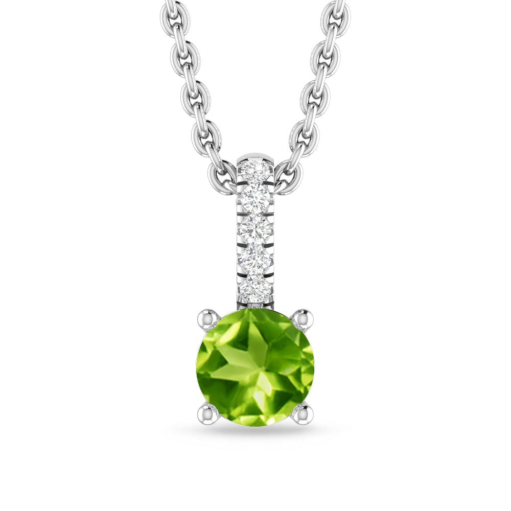 White Gold - Peridot