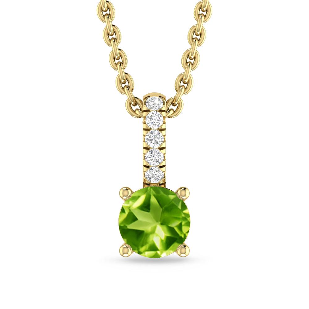 Yellow Gold - Peridot