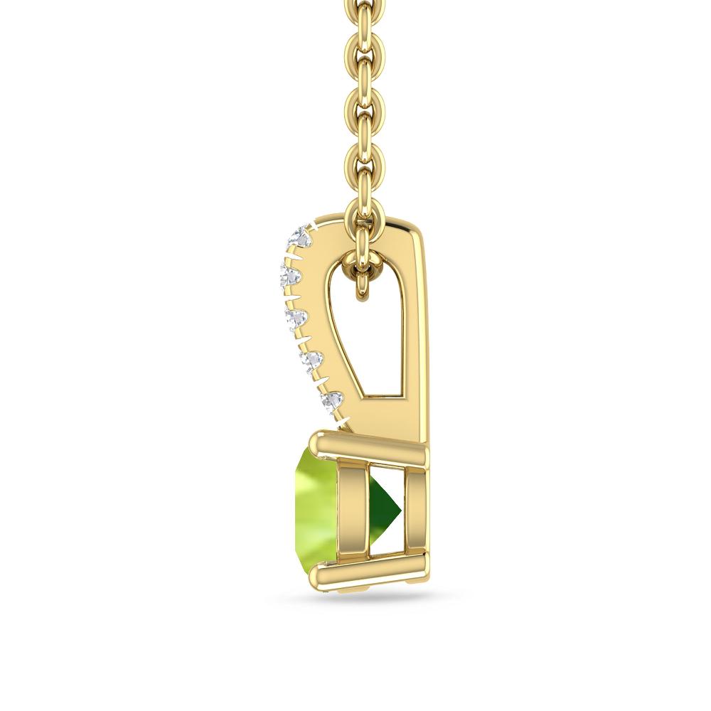 Yellow Gold - Peridot