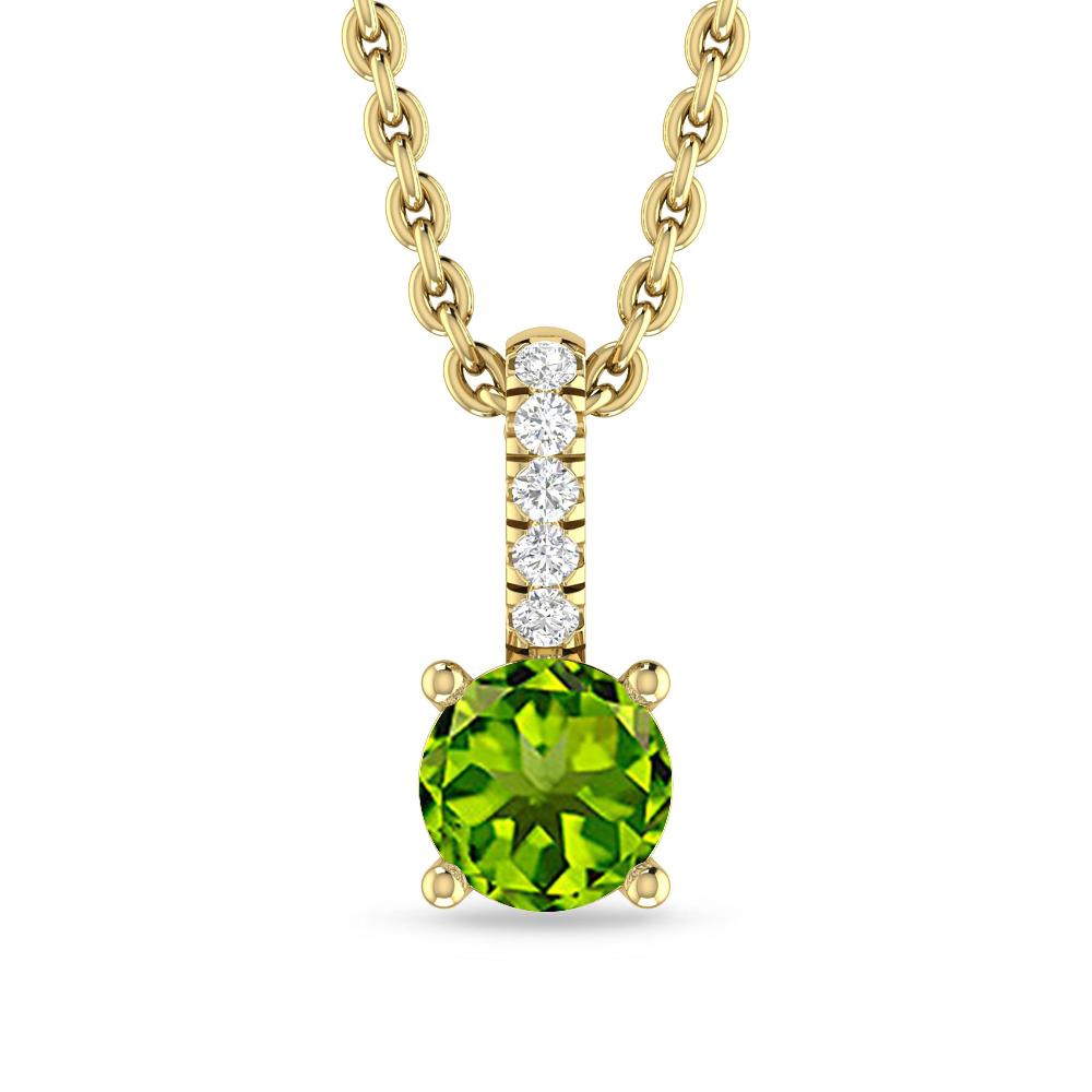 Yellow Gold - Peridot