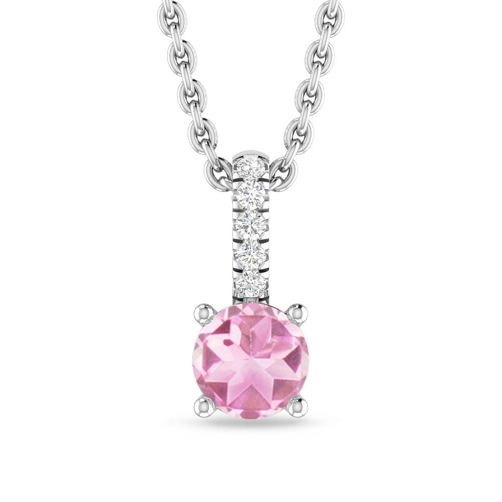 White Gold - Pink Tourmaline