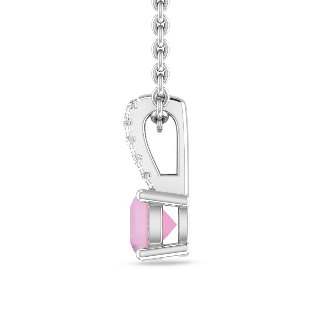 White Gold - Pink Tourmaline