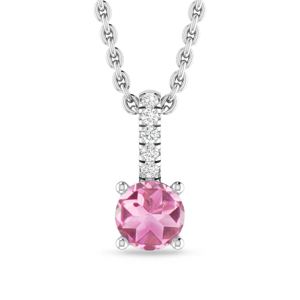 White Gold - Pink Tourmaline