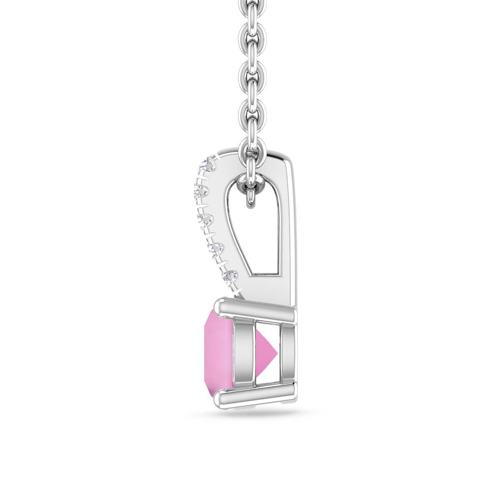 White Gold - Pink Tourmaline