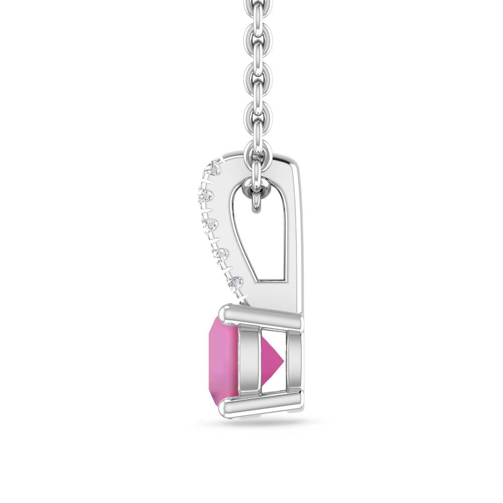 White Gold - Pink Tourmaline