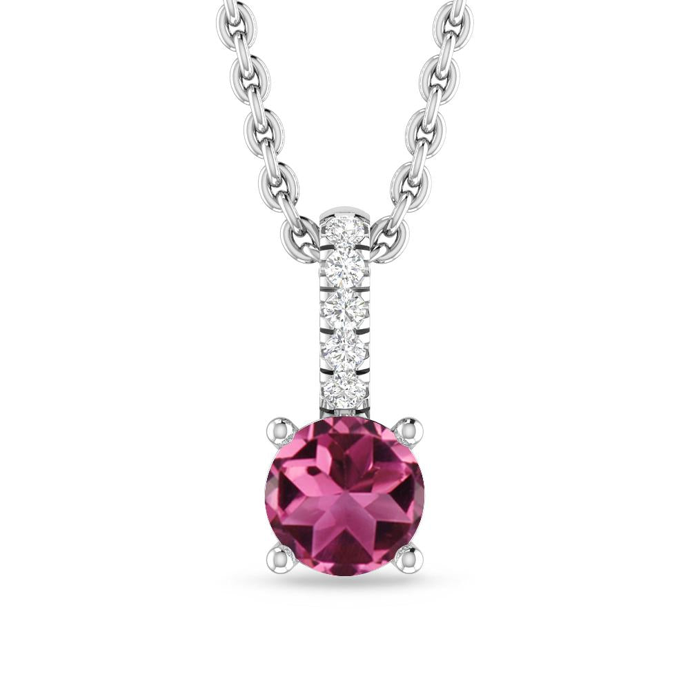 White Gold - Pink Tourmaline