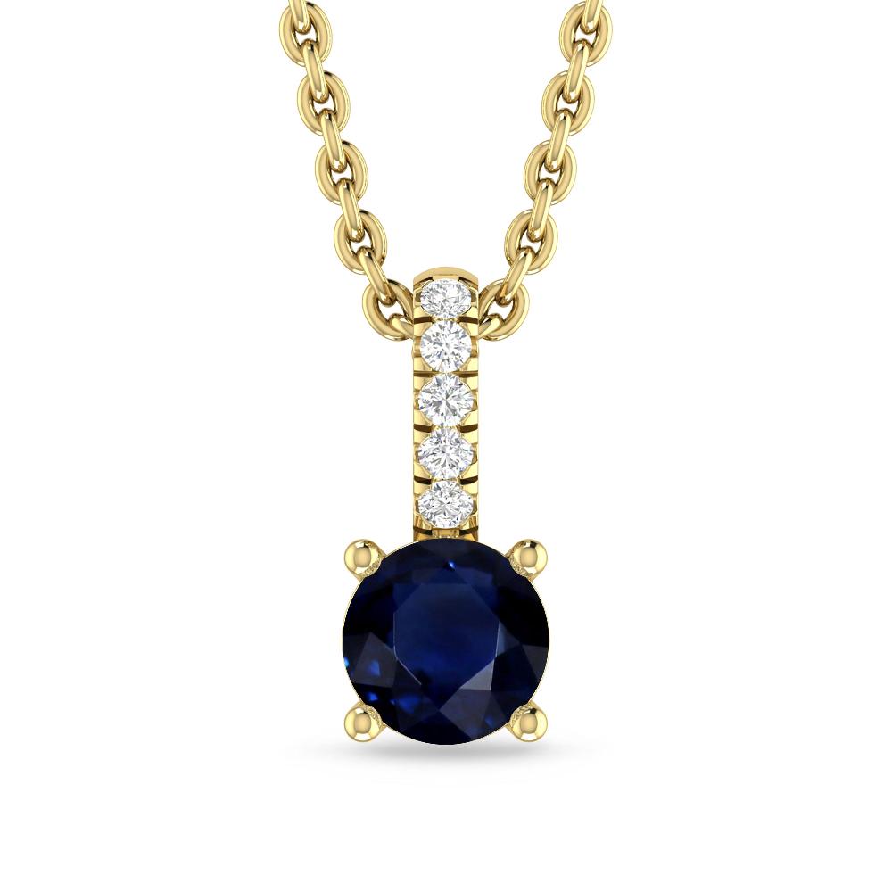 Yellow Gold - Sapphire