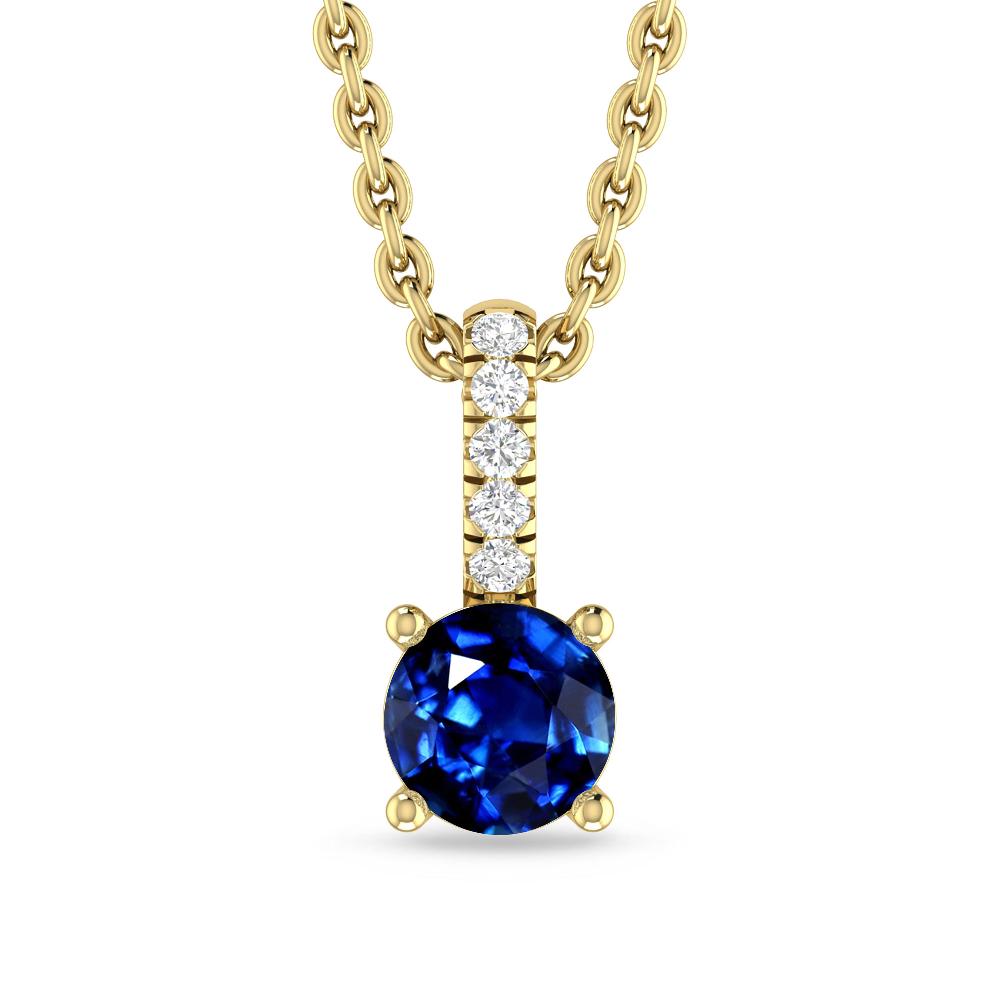 Yellow Gold - Sapphire