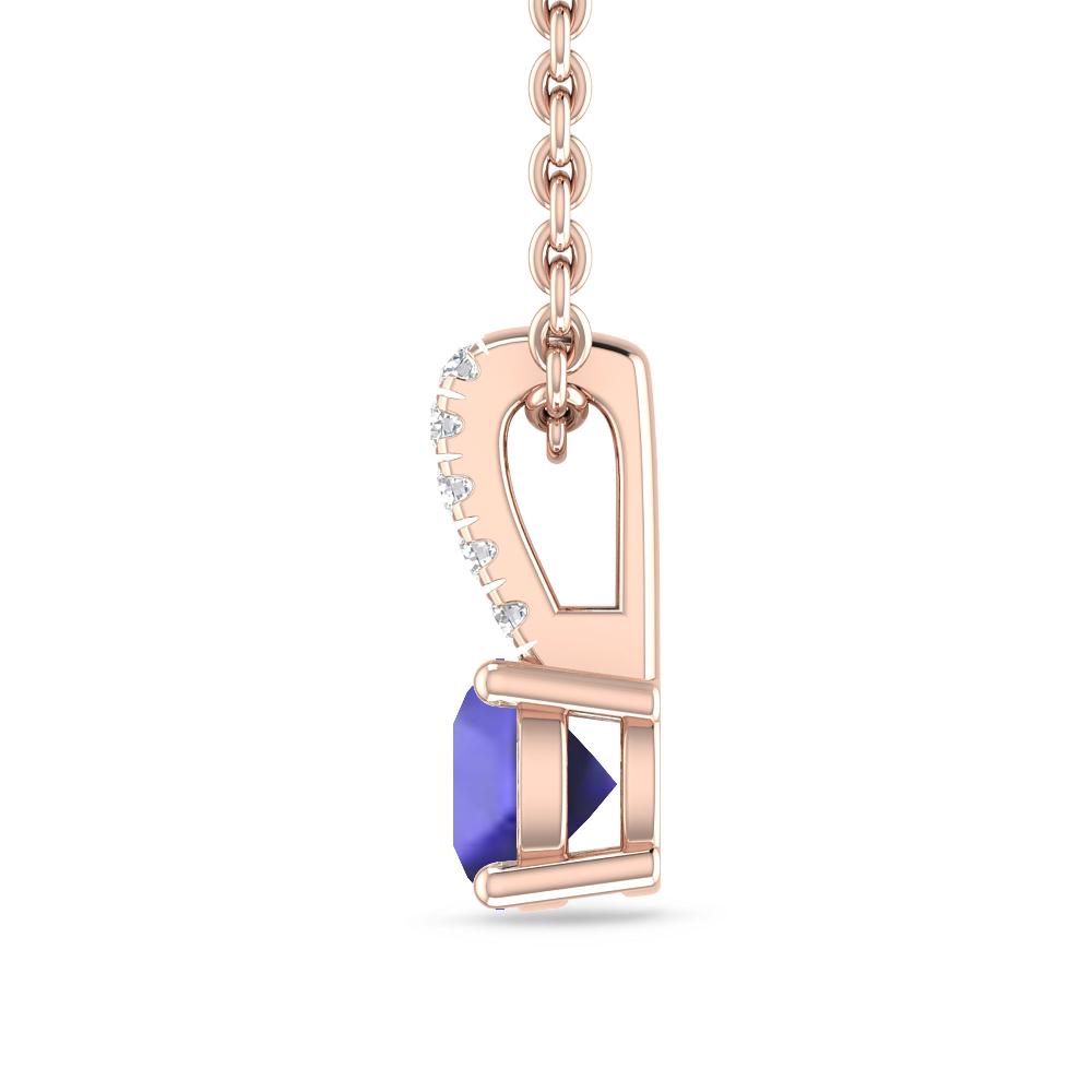 Rose Gold - Tanzanite