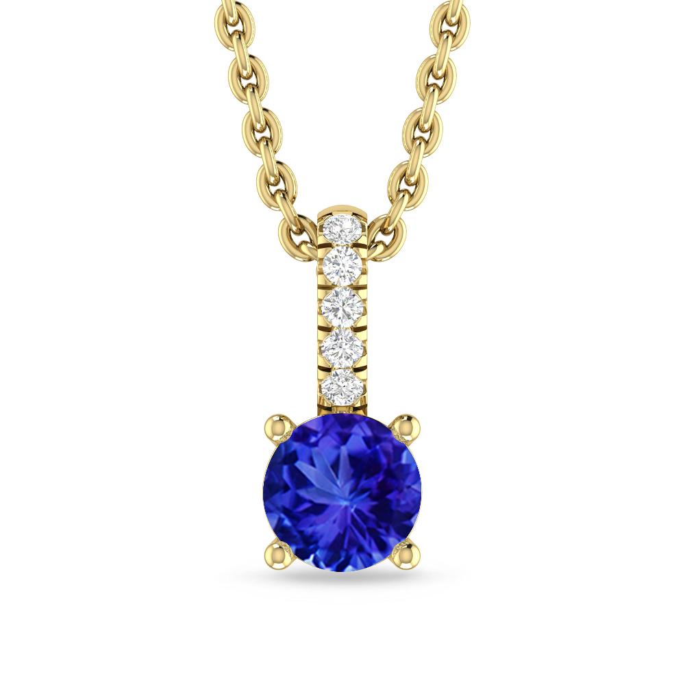 Yellow Gold - Tanzanite