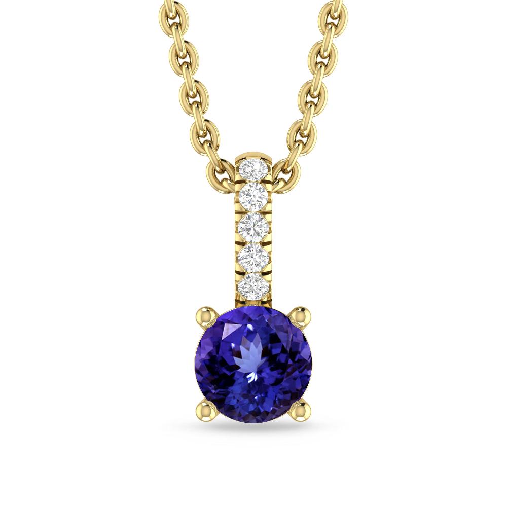 Yellow Gold - Tanzanite