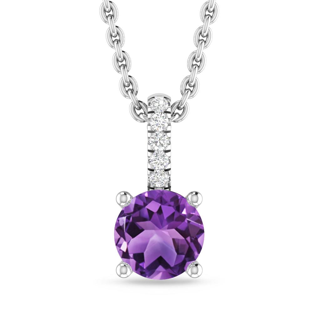 White Gold - Amethyst