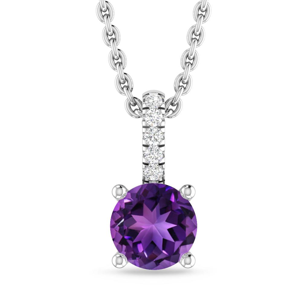 White Gold - Amethyst