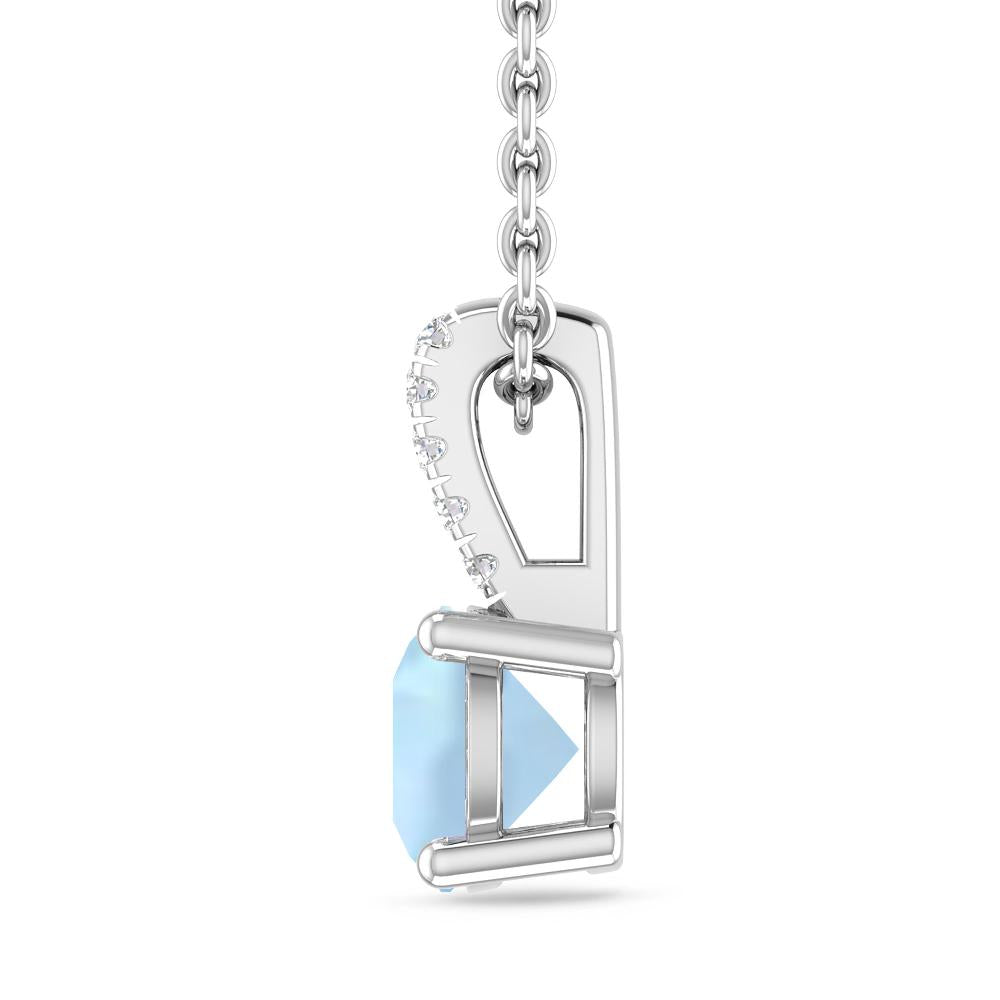 White Gold - Aquamarine