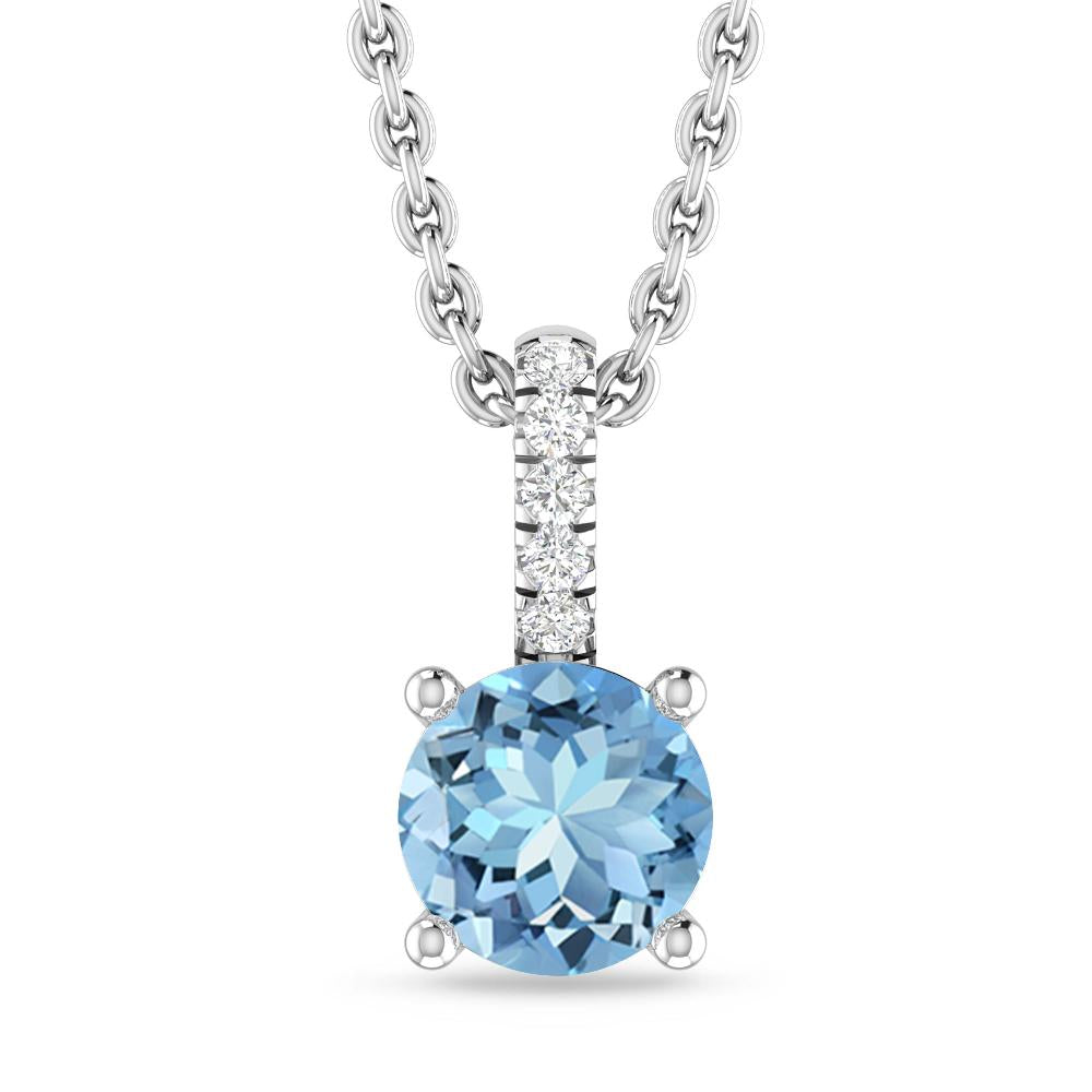 White Gold - Aquamarine