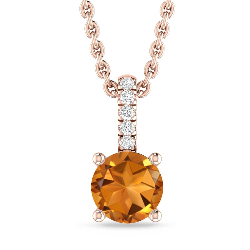 Rose Gold - Citrine