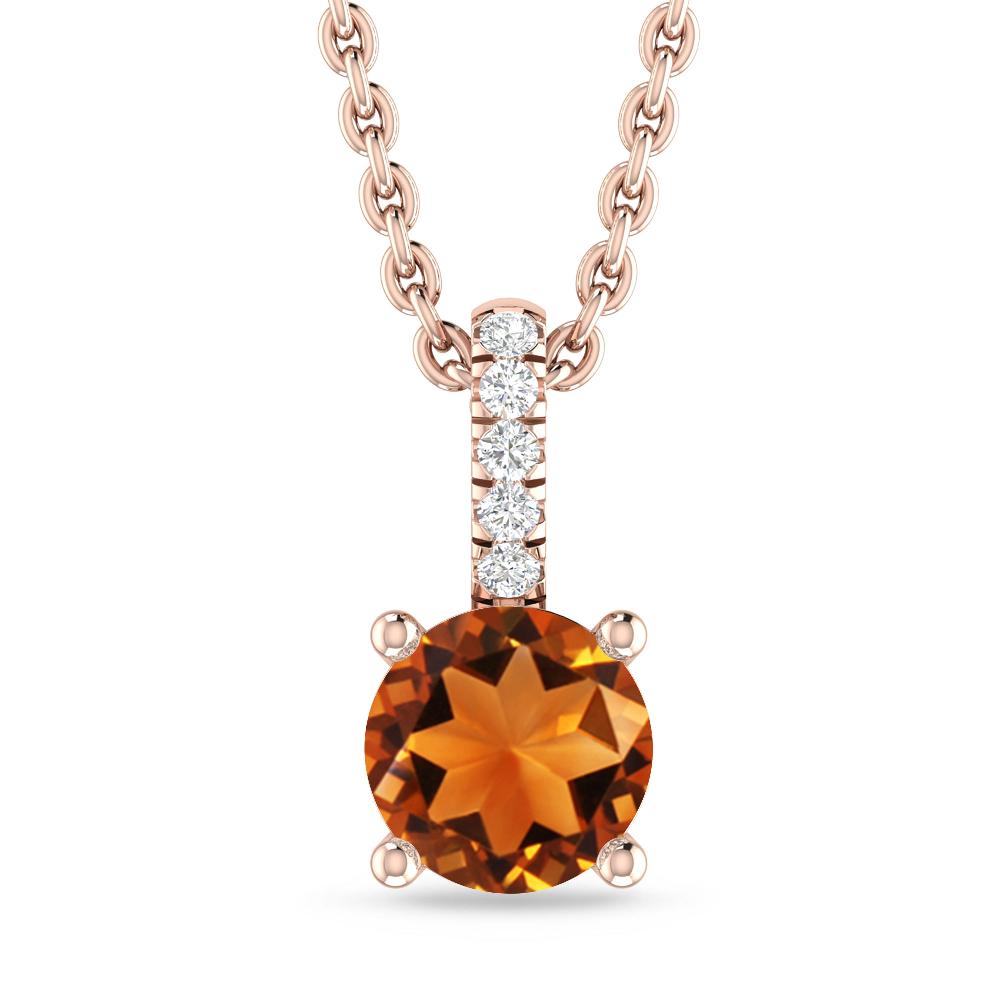 Rose Gold - Citrine