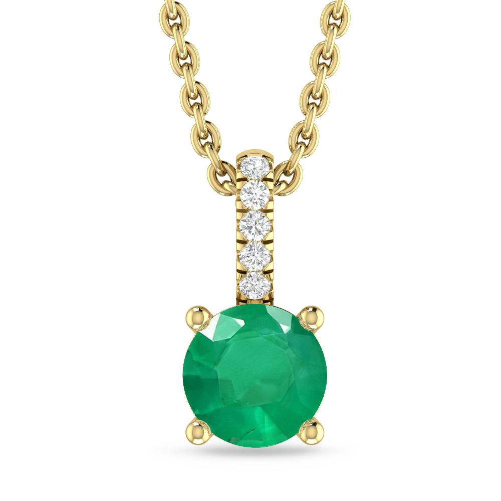 Yellow Gold - Emerald