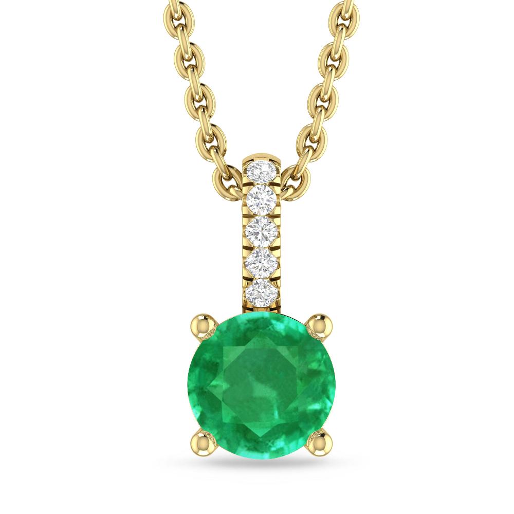 Yellow Gold - Emerald