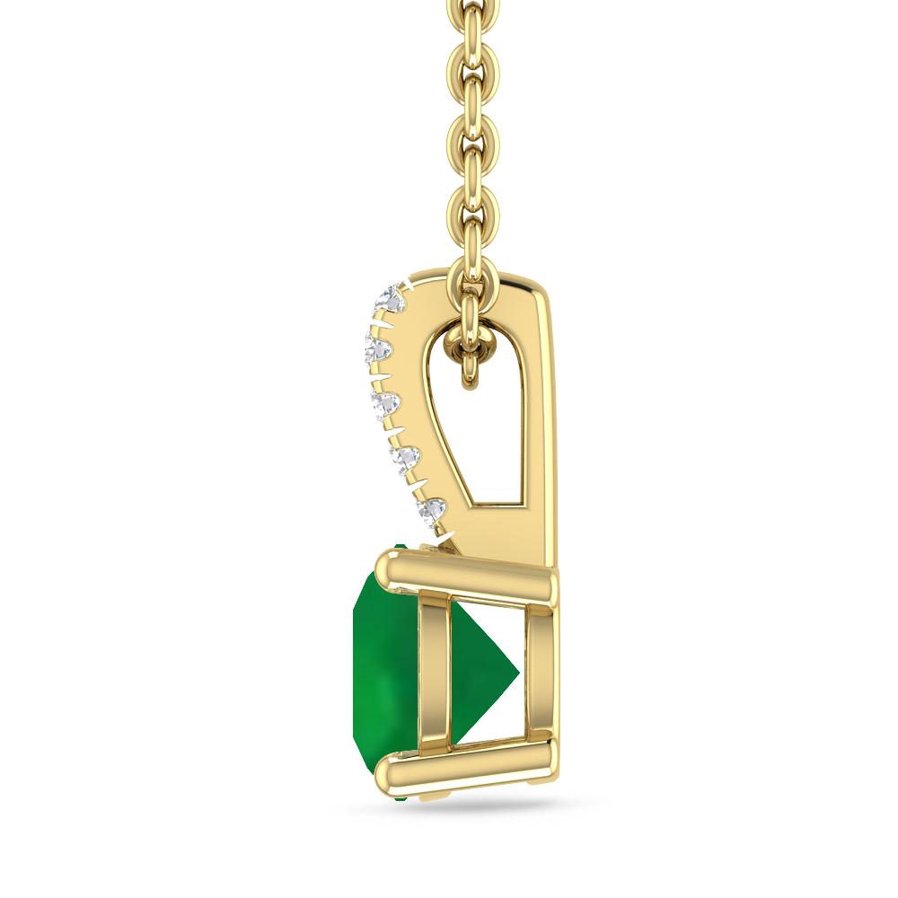 Yellow Gold - Emerald