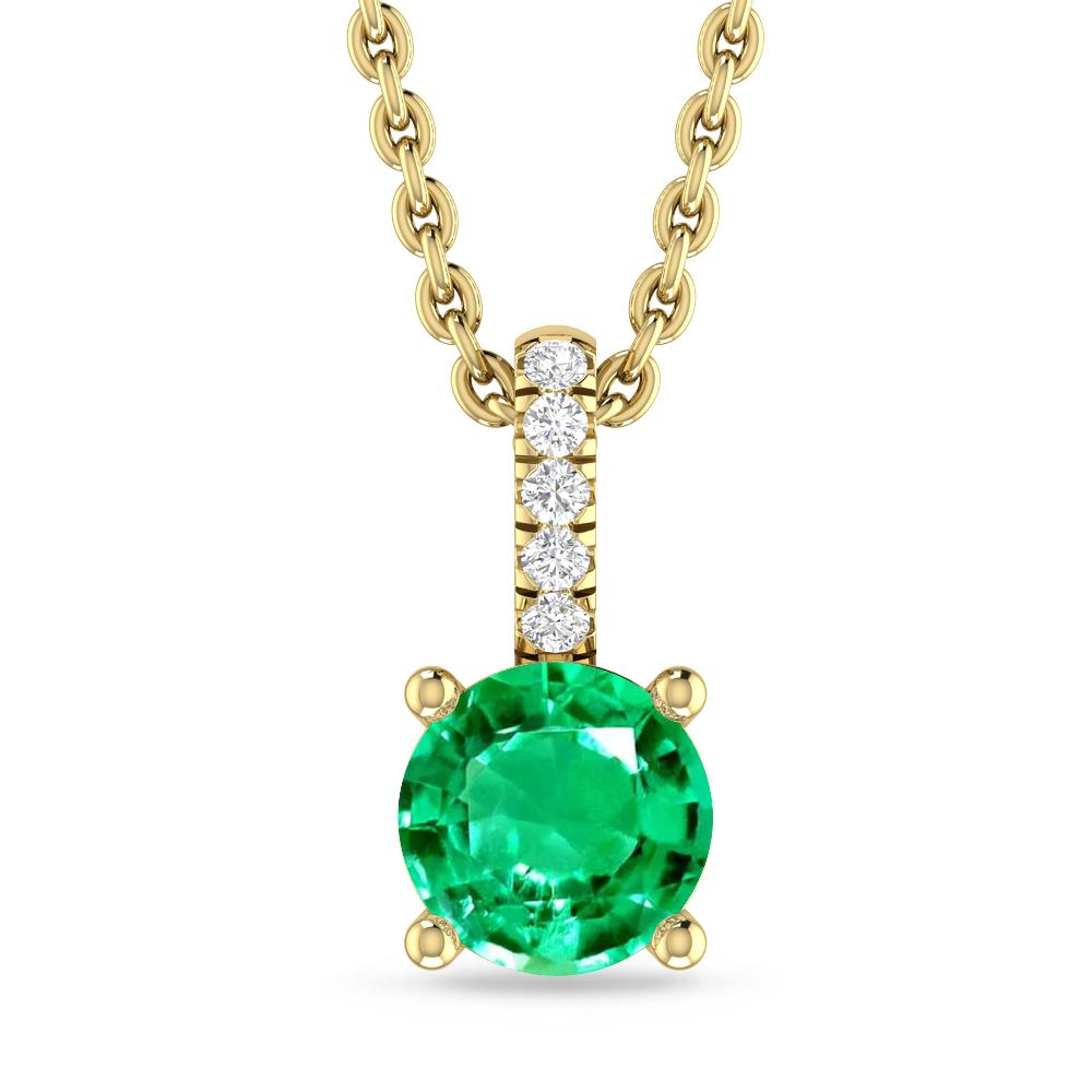 Yellow Gold - Emerald