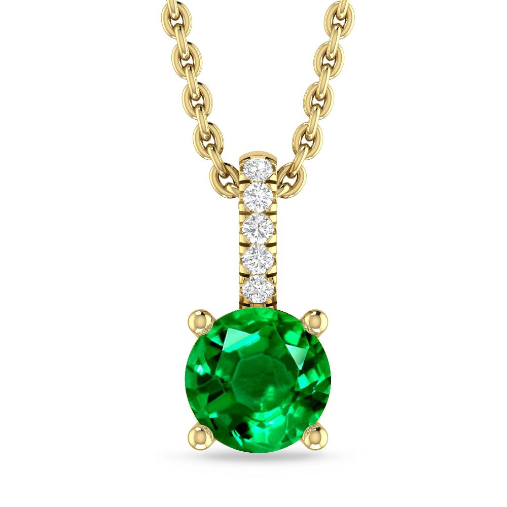 Yellow Gold - Emerald