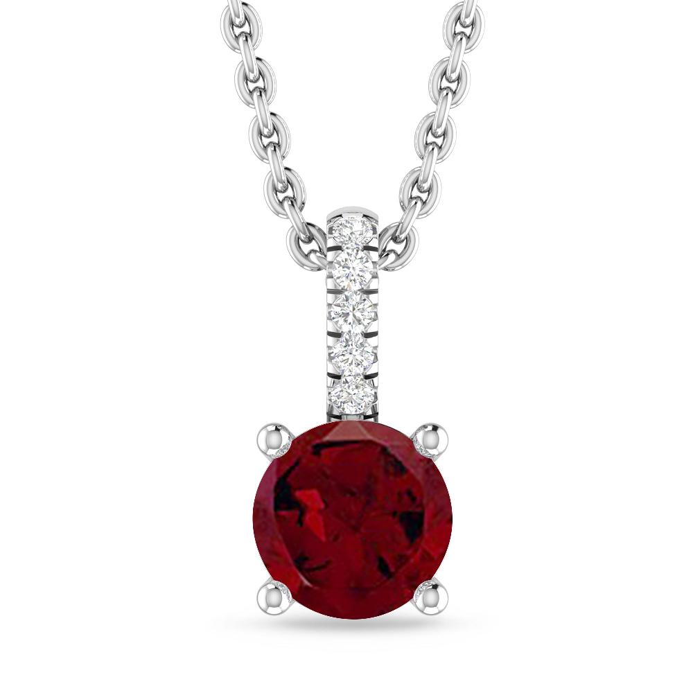 White Gold - Garnet