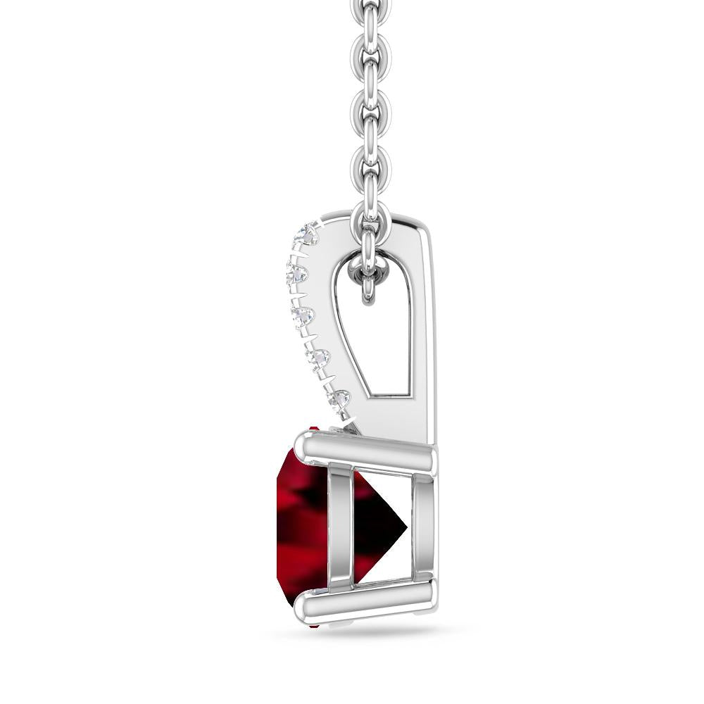 White Gold - Garnet