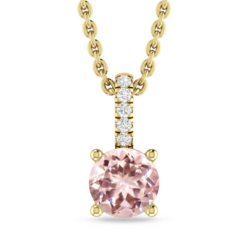 Yellow Gold - Morganite