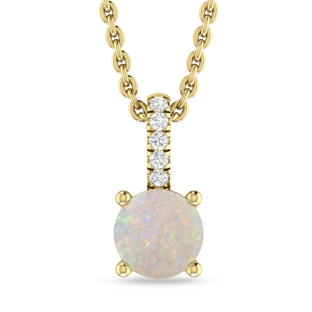 Yellow Gold - Opal