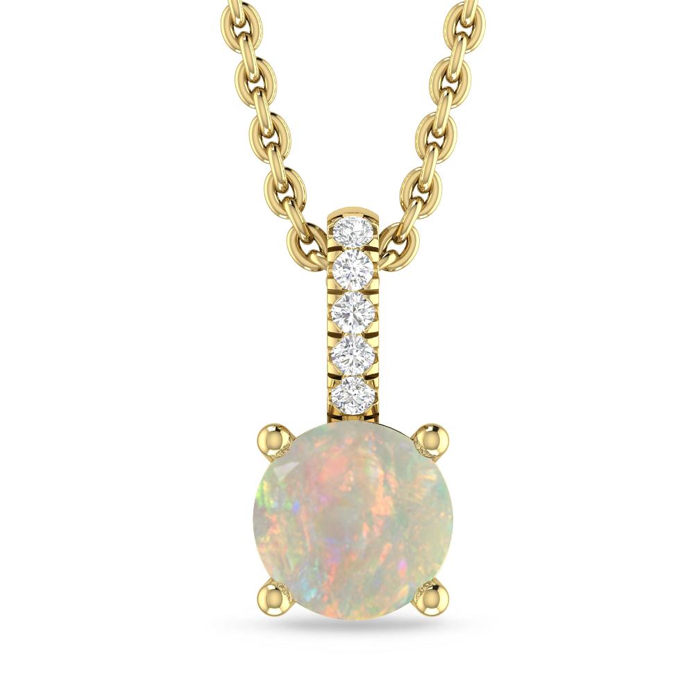 Yellow Gold - Opal