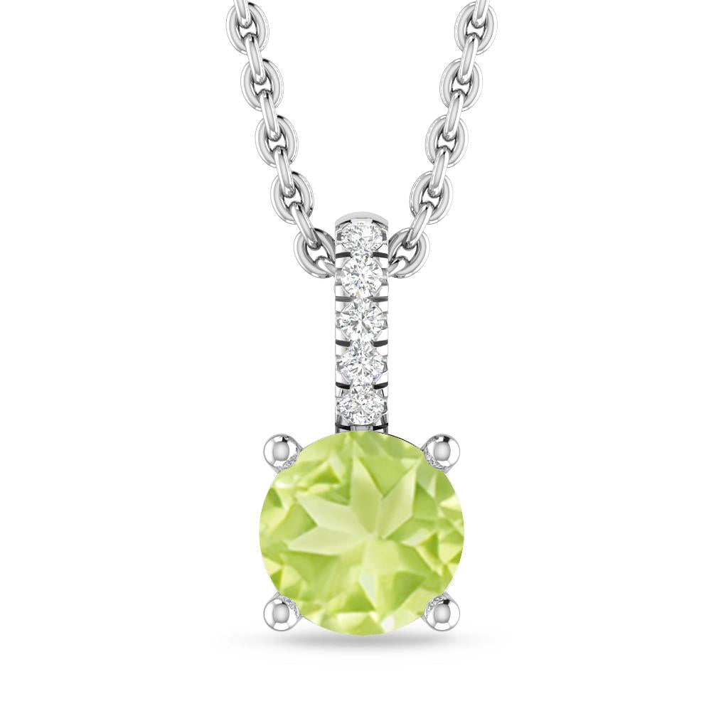 White Gold - Peridot