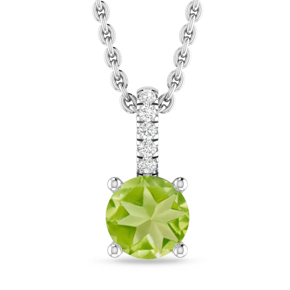 White Gold - Peridot