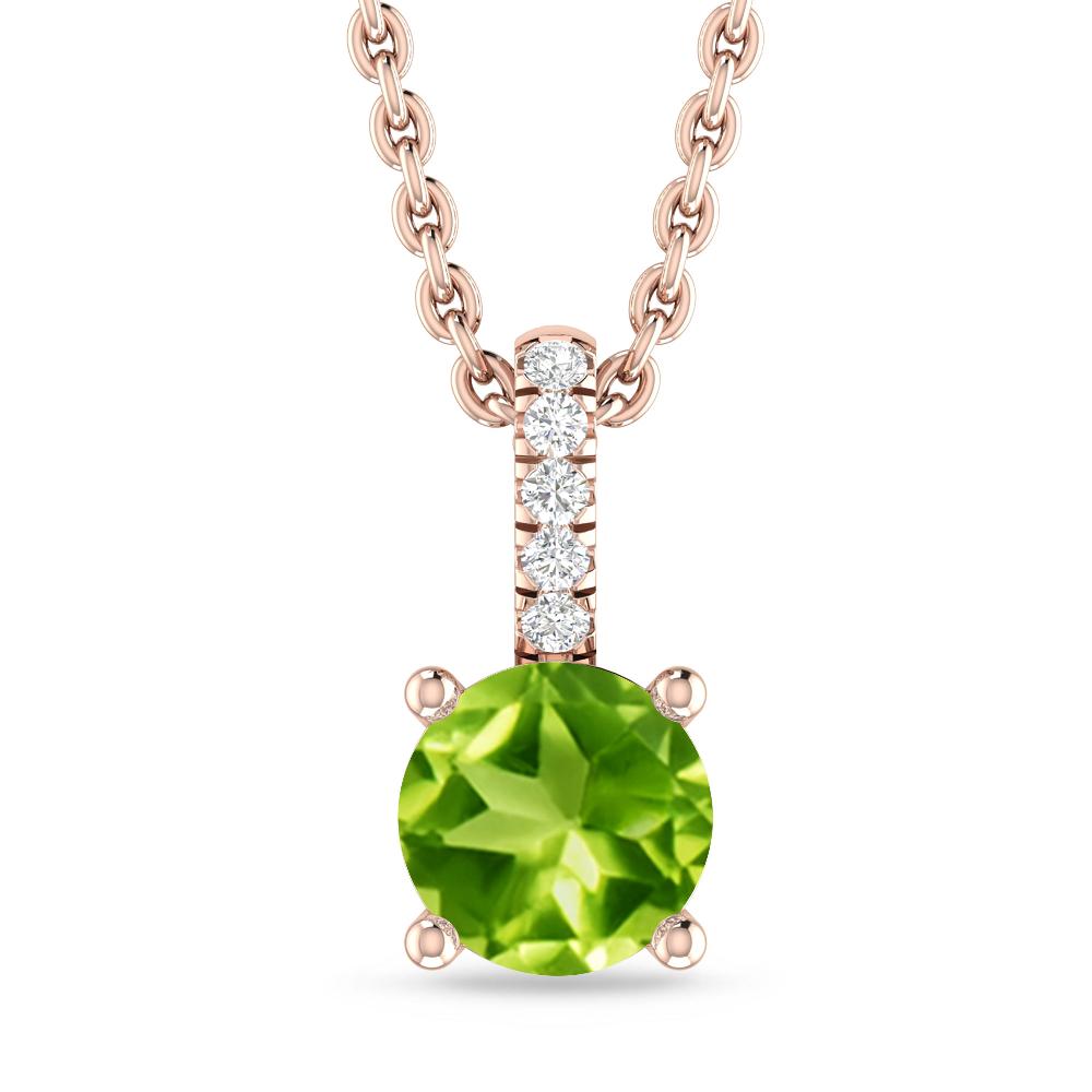 Rose Gold - Peridot