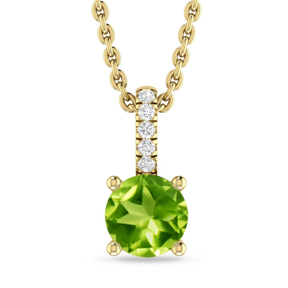 Yellow Gold - Peridot